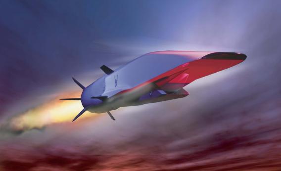 X-51A_Waverider Hypersonic aircraft X-51A Waverider