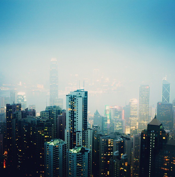 "What strange phenomena we find in a great city, all we need to do is stroll about with our eyes open." - Charles Baudelaire #travel #cityscape #citylights #skyline #travelquote