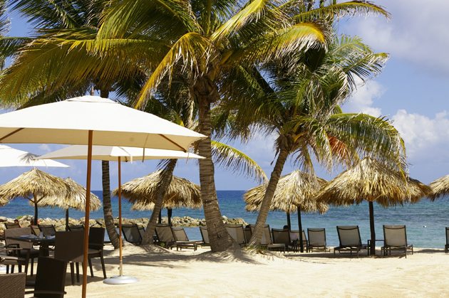 The Hyatt Ziva grounds share the resort with the Hyatt Zilara