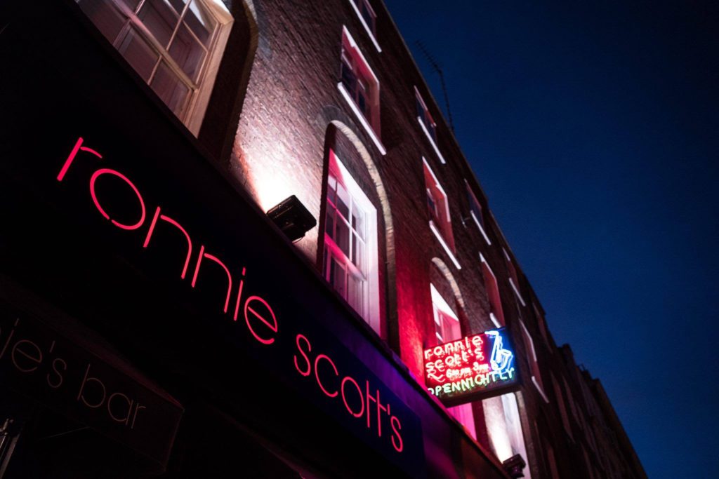Ronnie Scott's. Photo Credit Ronnie Scott's Facebook