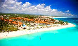 Aerial beach view - Majestic Colonial, Punta Cana, D.R.