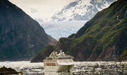 Cruising thru Tracy Arm Fjord - Alaska cruise