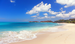 One of 365 beautiful beaches on the island of Antigua - Caribbean Vacation Packages