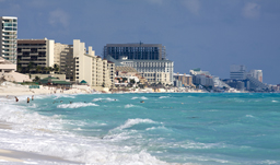 Aerial view - Cancun, Mexico