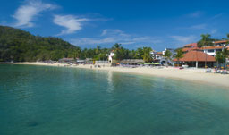 Beautiful tropical beach - Huatulco, Mexico
