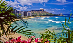 Waikiki Beach and Diamond Head - Honolulu, Hawaii, USA