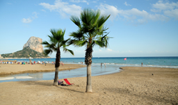 Calp is a famous town along the Costa del Sol - Torremolinos, Spain