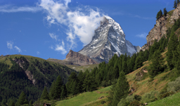 The majestic Matterhorn Mountain - Zermatt, Switzerland