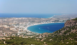 View from the Mountains in Kefalos - Kos, Greece