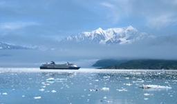 Cruising thru Tracy Arm Fjord - Alaska cruise
