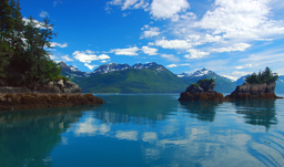 Cruising thru Tracy Arm Fjord - Alaska cruise