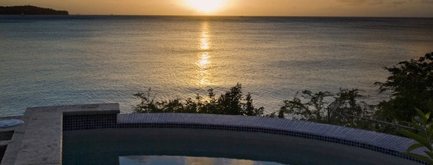 Pool at Sunset