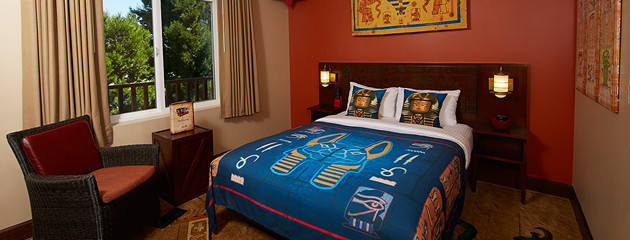LEGOLAND Florida Adventure themed room for parents