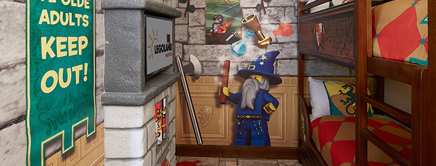 LEGOLAND Florida Kingdom themed room for children