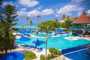 The Breezes Bahamas resort offers 3 pools