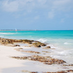 White sand beach with turquoise waters, one of the things to do in Cayo Santa Maria