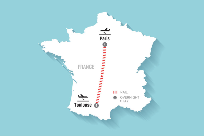 Toulouse-Paris and more